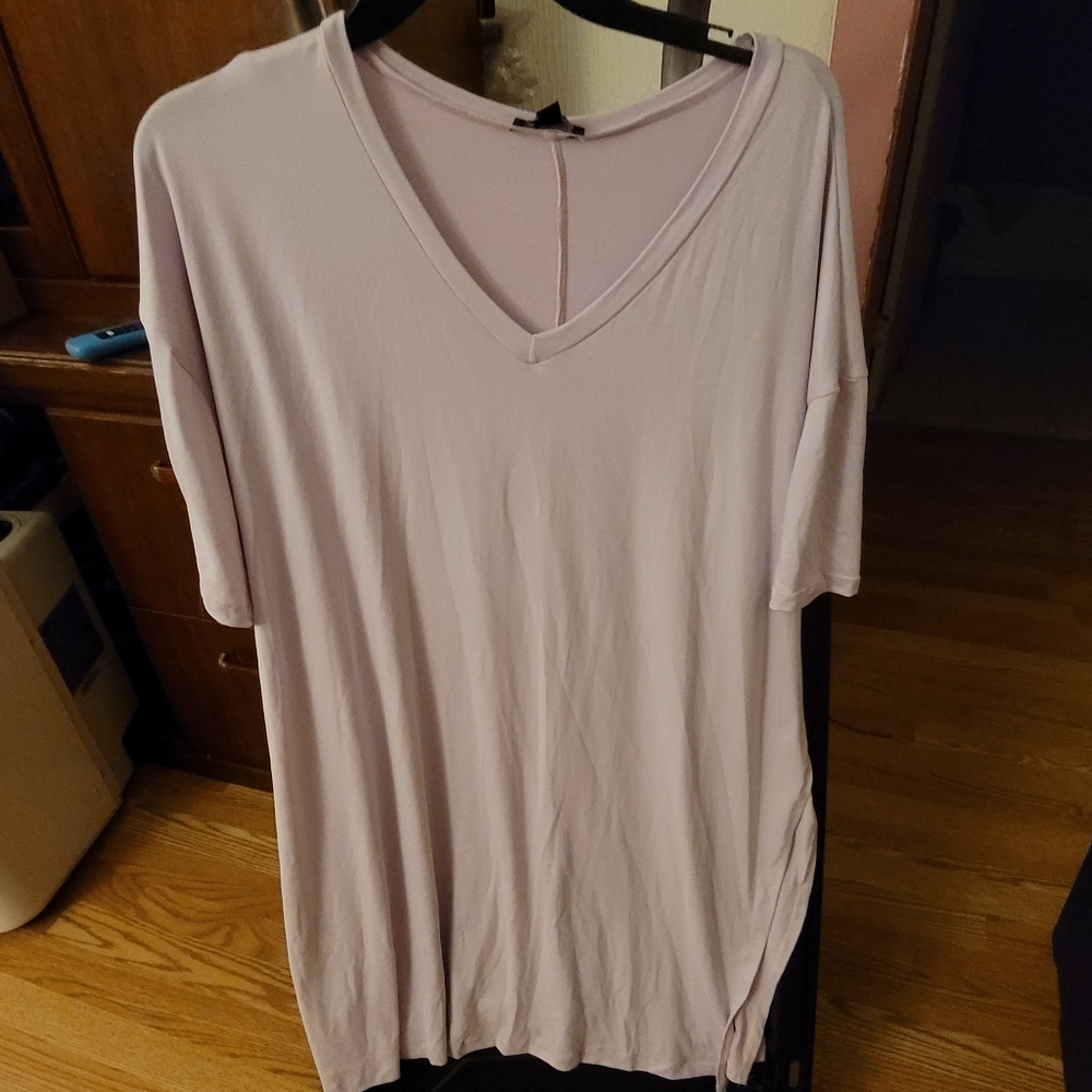 Women's xl tunic with side slits